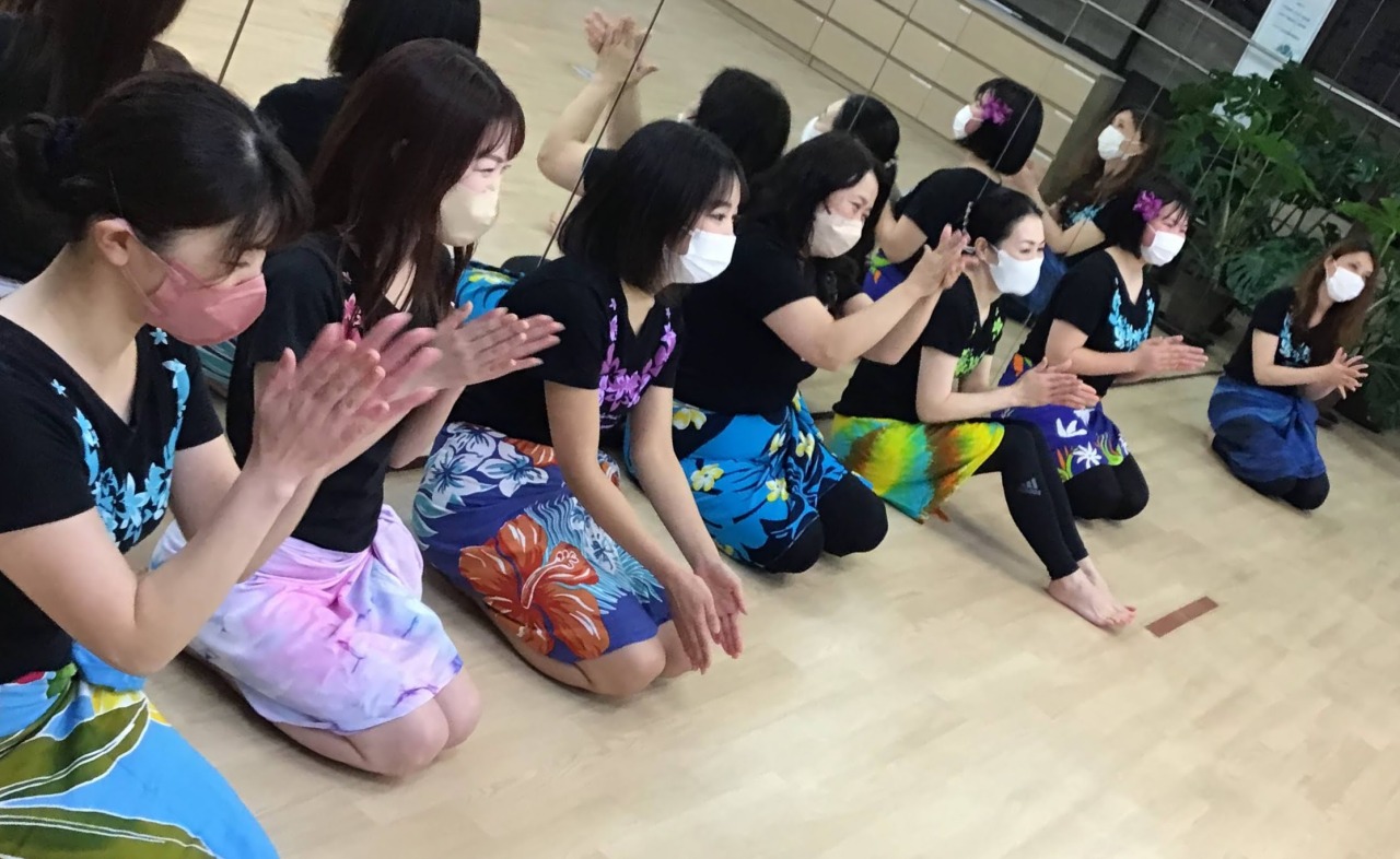 春のタヒチアン