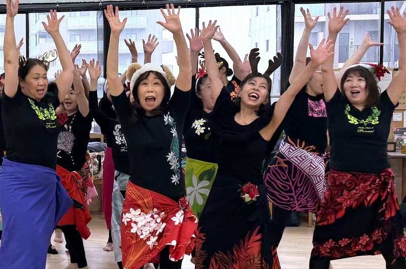 タヒチアン 踊り納め